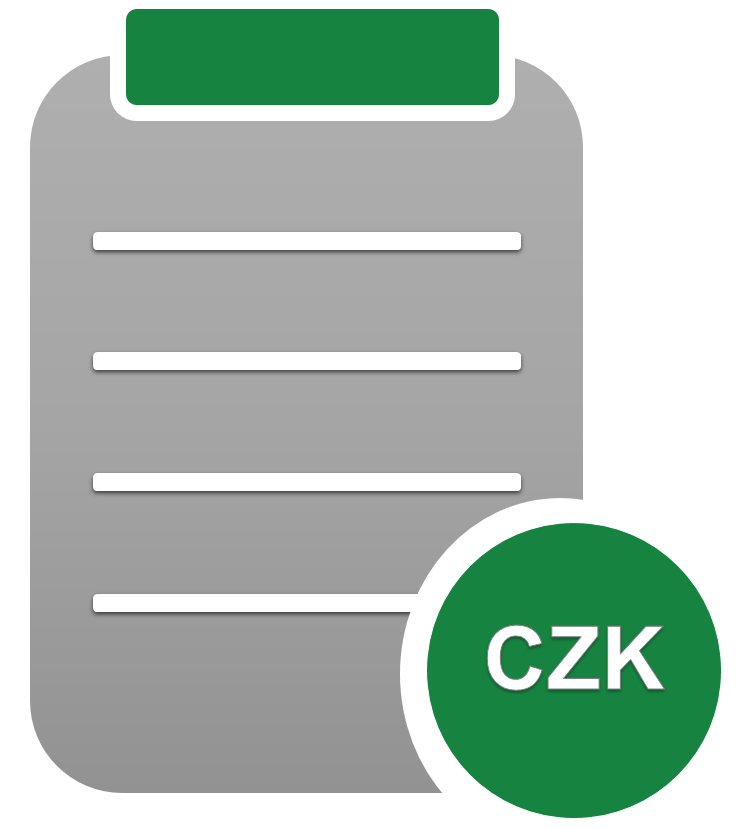 Symbol pro ceník služeb NejsemDlužník.cz